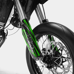LUEUR - Kit deco DERBI 50cc - Vert — vue 4