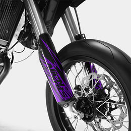 MIROIR - Kit deco DERBI 50cc - Violet — vue 4
