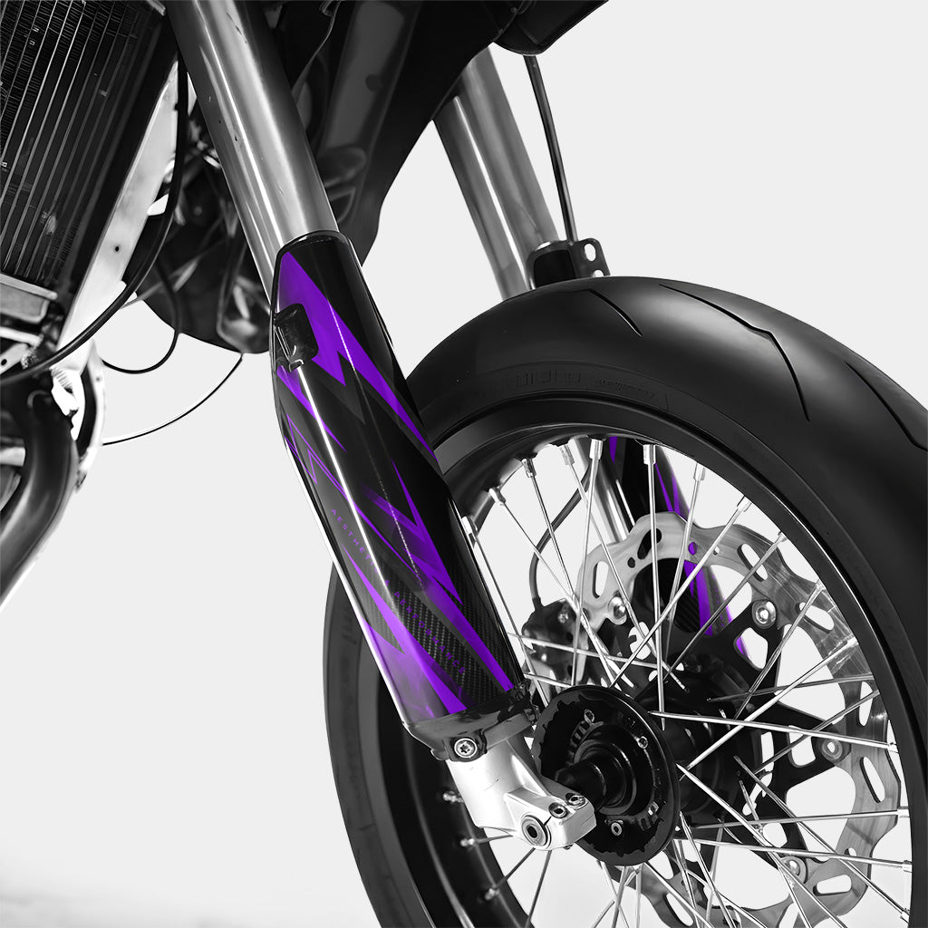 MISTRAL - Dekorationsset DERBI 50cc - Violett