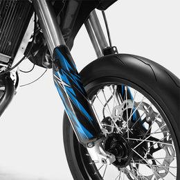 PIQUE - Kit deco DERBI 50cc -  Bleu — vue 4