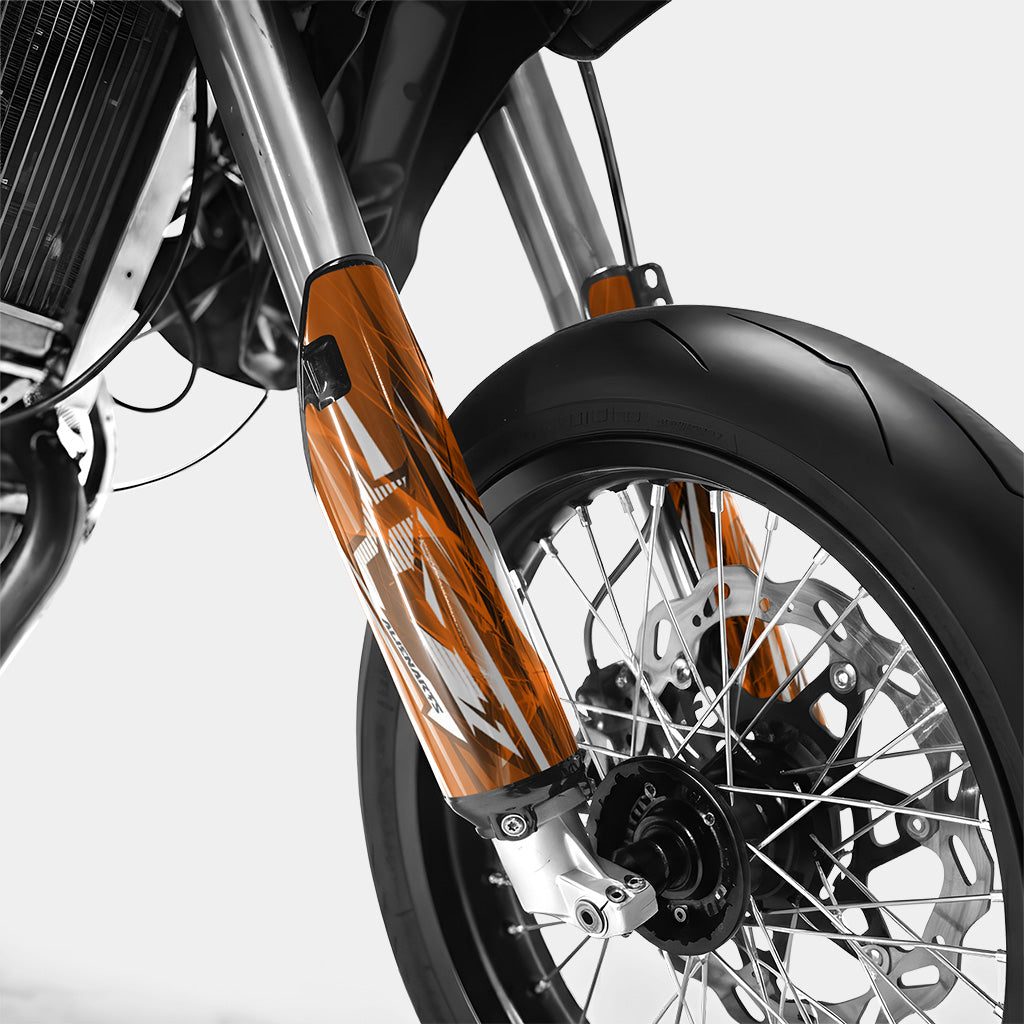 PLUME - Kit decorativo DERBI 50cc - Arancione