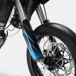 SABLE - Kit deco DERBI 50cc - Bleu — vue 4
