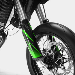 SABLE - Kit deco DERBI 50cc - Vert — vue 4