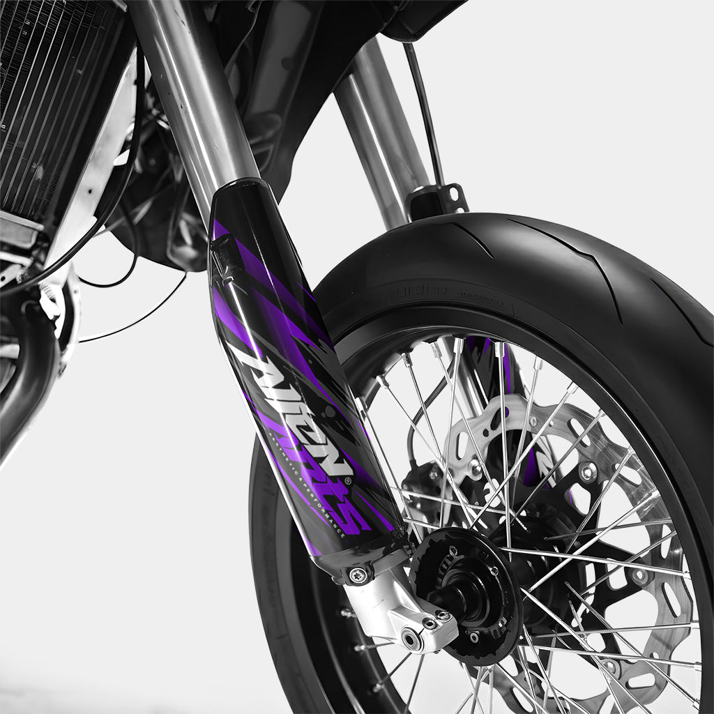 VAGUE - Dekorationsset DERBI 50cc - Violett