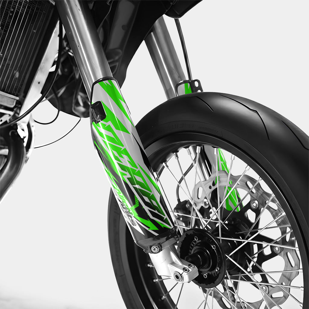 VESTA - Dekorationsset DERBI 50cc - Grün