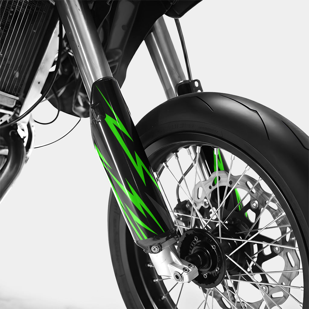 VIREO - Kit de decoración DERBI 50cc - Verde
