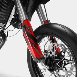 ZÉPHYR - Kit deco DERBI 50cc - Rouge — vue 4