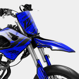 0RBIS - Kit deco DERBI 50cc - Bleu Foncé — vue 2
