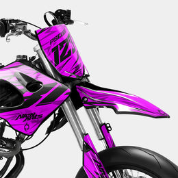 0RBIS - Kit deco DERBI 50cc - Rose — vue 2