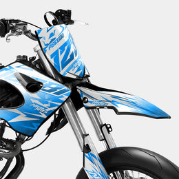CALYPSO - Kit deco DERBI 50cc - Bleu — vue 2