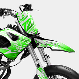 CALYPSO - Kit deco DERBI 50cc - Vert — vue 2