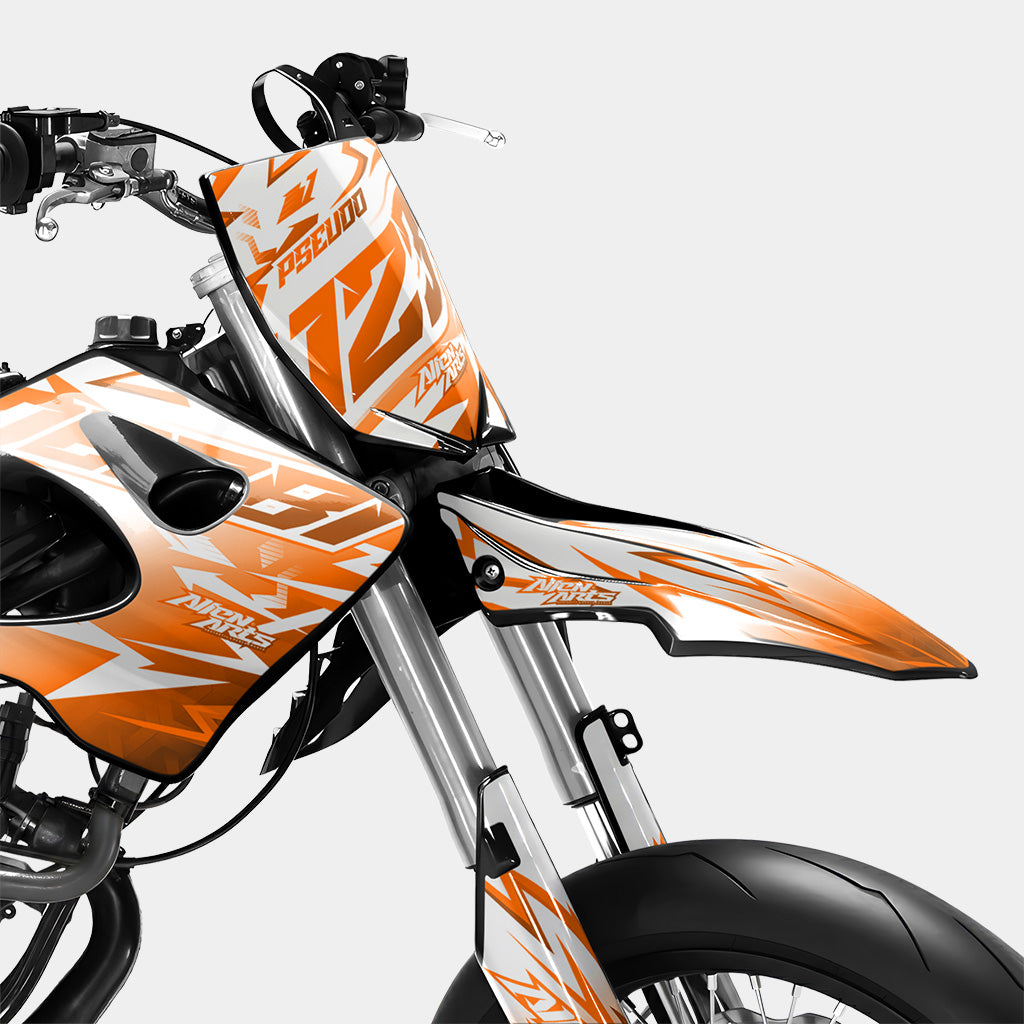 CALYPSO - Dekorationsset DERBI 50cc - Orange
