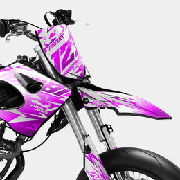 CALYPSO - Kit deco DERBI 50cc - Rose — vue 2