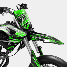 CIEL - Kit deco DERBI 50cc - Vert — vue 2
