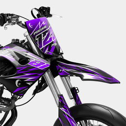 CIEL - Kit deco DERBI 50cc - Violet — vue 2