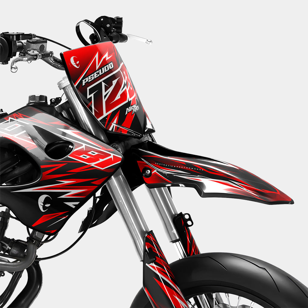 CIEL - DERBI 50cc Decal Kit - Red