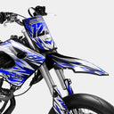 FIKA - Kit deco DERBI 50cc - Bleu Foncé