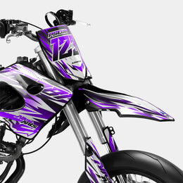FIKA - Kit deco DERBI 50cc - Violet — vue 2