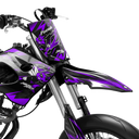 LISSE - Kit deco DERBI 50cc - Violet
