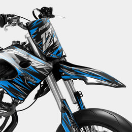 LUEUR - Kit deco DERBI 50cc - Bleu — vue 2