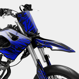 MIROIR - Kit deco DERBI 50cc - Bleu Foncé — vue 2