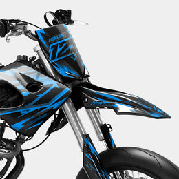 MISTRAL - Kit deco DERBI 50cc - Bleu — vue 2