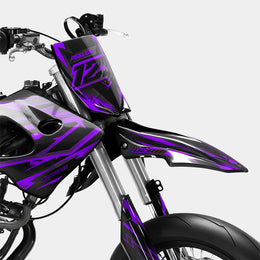 MISTRAL - Kit deco DERBI 50cc - Violet — vue 2