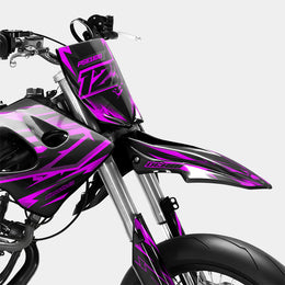 MISTRAL - Kit deco DERBI 50cc - Rose — vue 2