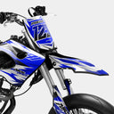 ONYX - Kit deco DERBI 50cc - Bleu Foncé