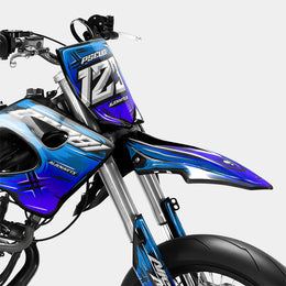 PAVO - Kit deco DERBI 50cc - Bleu — vue 2