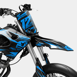 SABLE - Kit deco DERBI 50cc - Bleu — vue 2