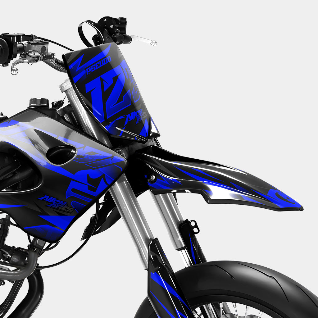 SABLE - Kit decorativo DERBI 50cc - Azul oscuro