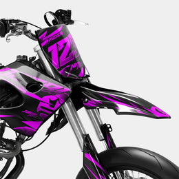 SABLE - Kit deco DERBI 50cc - Rose — vue 2