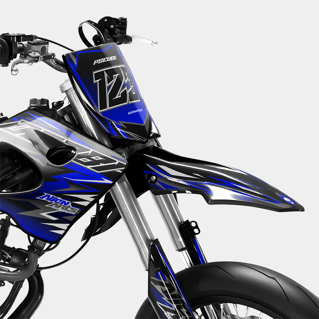 SENSO - Dekorationsset DERBI 50cc - Dunkelblau