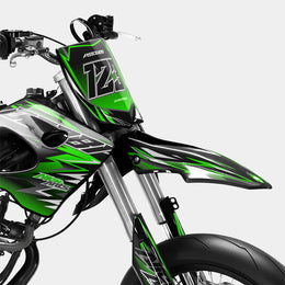 SENSO - Kit deco DERBI 50cc - Vert — vue 2