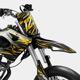 VAGUE - Kit deco DERBI 50cc - Jaune Foncé — vue 3