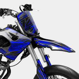 ZÉPHYR - Kit deco DERBI 50cc - Bleu Foncé — vue 2
