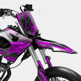 ZÉPHYR - Kit deco DERBI 50cc - Rose — vue 2