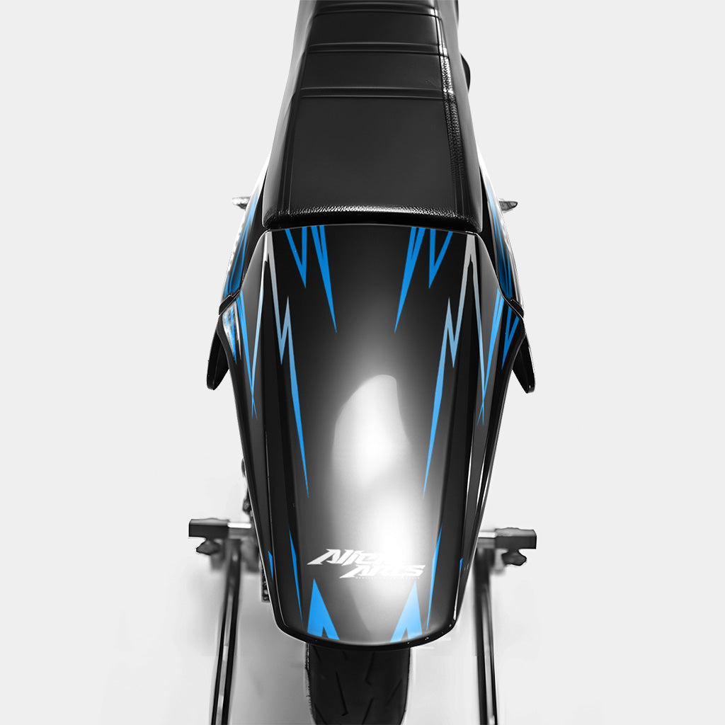 BRUME - Kit deco DERBI 50cc - Bleu