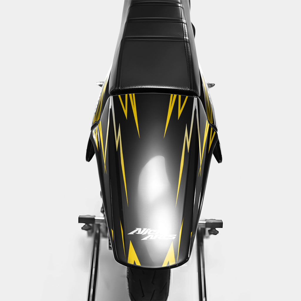BRUME - DERBI 50cc Decal Kit - Dark Yellow