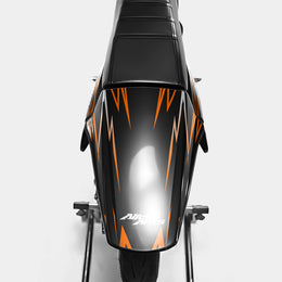 BRUME - Kit deco DERBI 50cc - Orange — vue 3
