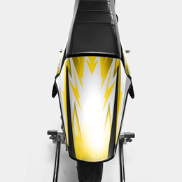 CALYPSO - Kit deco DERBI 50cc - Jaune Foncé — vue 3