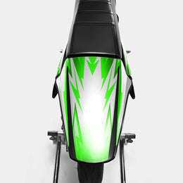 CALYPSO - Kit deco DERBI 50cc - Vert — vue 3