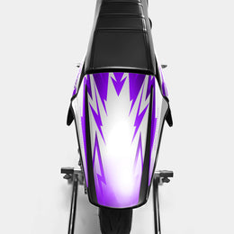 CALYPSO - Kit deco DERBI 50cc - Violet — vue 4