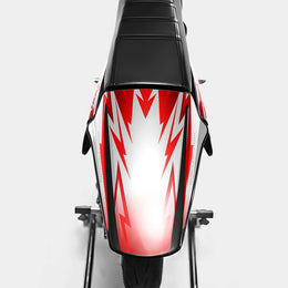CALYPSO - Kit deco DERBI 50cc - Rouge — vue 3