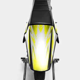 CALYPSO - Kit deco DERBI 50cc - Jaune — vue 3
