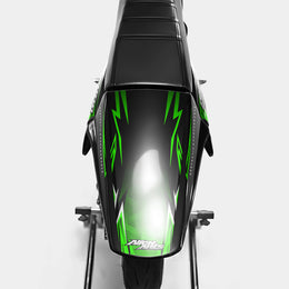 CIEL - Kit deco DERBI 50cc - Vert — vue 3