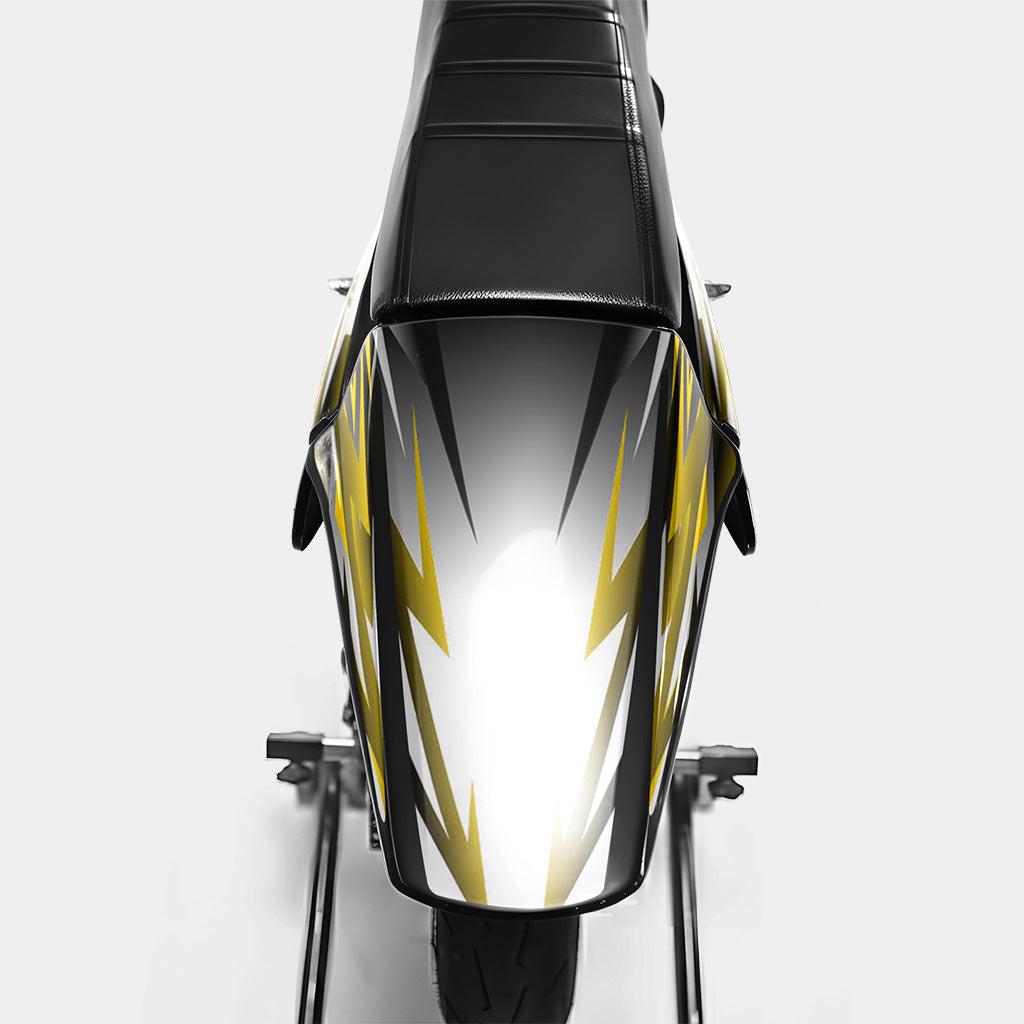 FIKA - Kit deco DERBI 50cc - Jaune Foncé