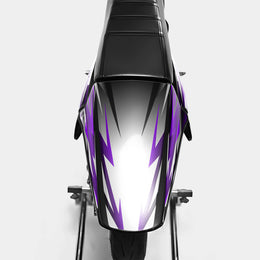 FIKA - Kit deco DERBI 50cc - Violet — vue 3