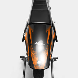 LISSE - Kit deco DERBI 50cc - Orange — vue 3